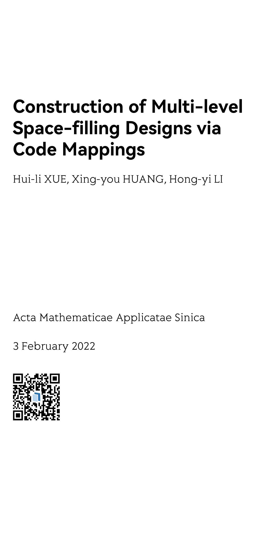 Acta Mathematicae Applicatae Sinica_1