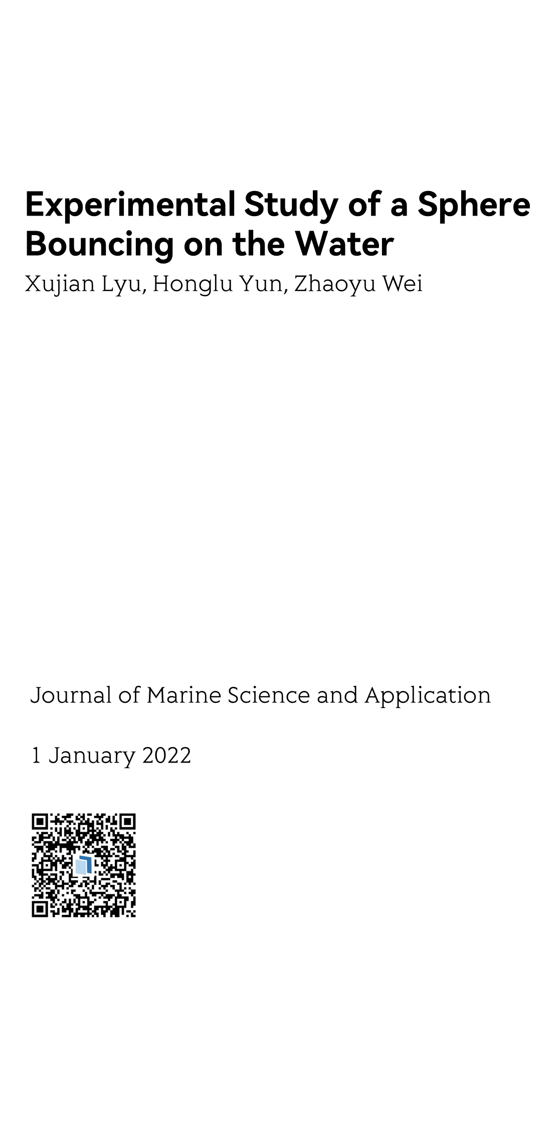 Journal of Marine Science and Application_1